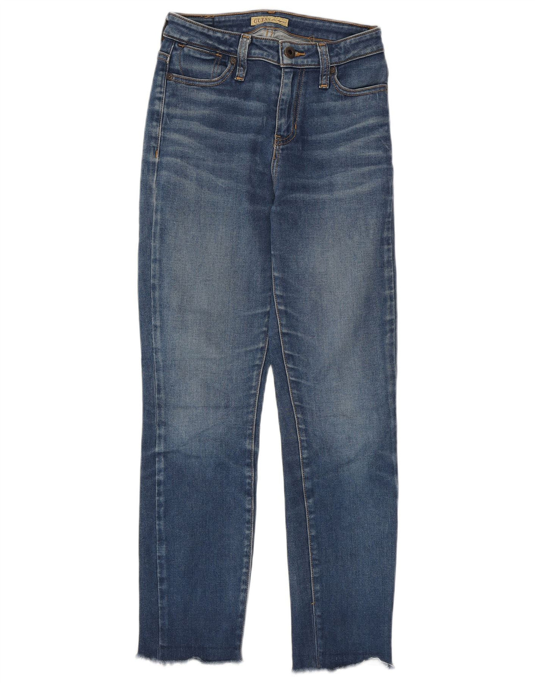 GUESS Ženske uske traperice W25 L27 Plavi pamuk