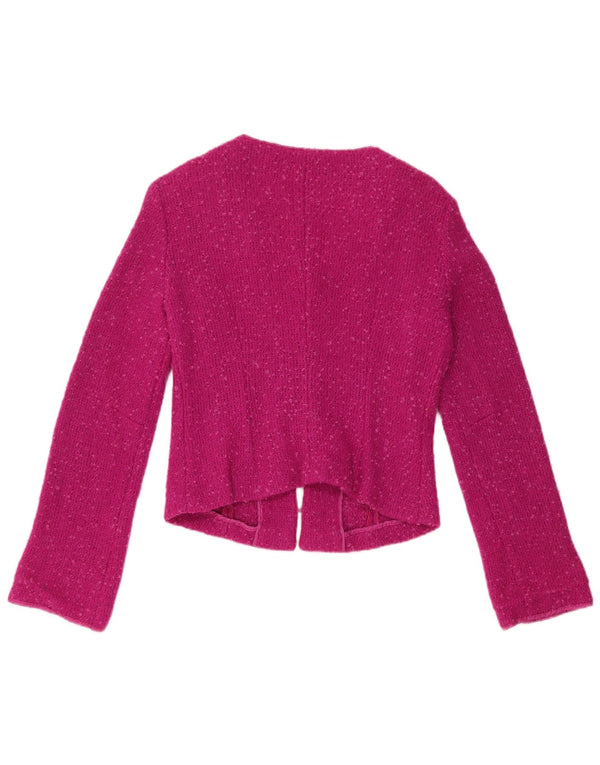 Mariella Burani, ženski balero džemper UK 14 Large Burgundy Djevičanska vuna
