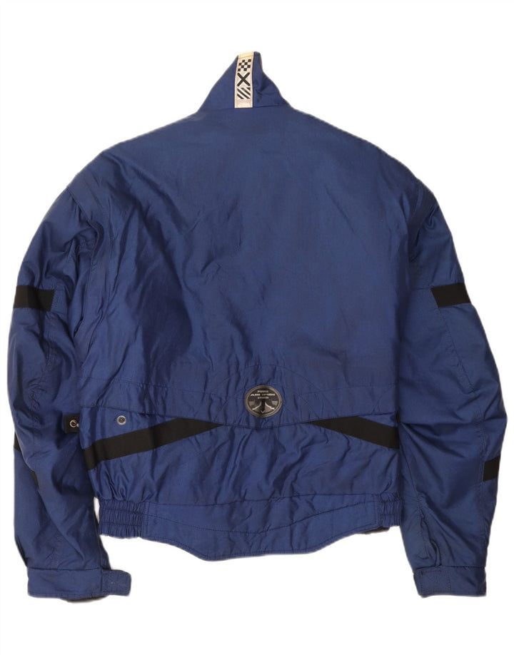 Muška trkačka jakna Spidi UK 38 Srednje tamnoplavi poliester u boji