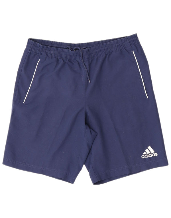 Adidas muške sportske kratke hlače srednje tamnoplave boje od poliestera