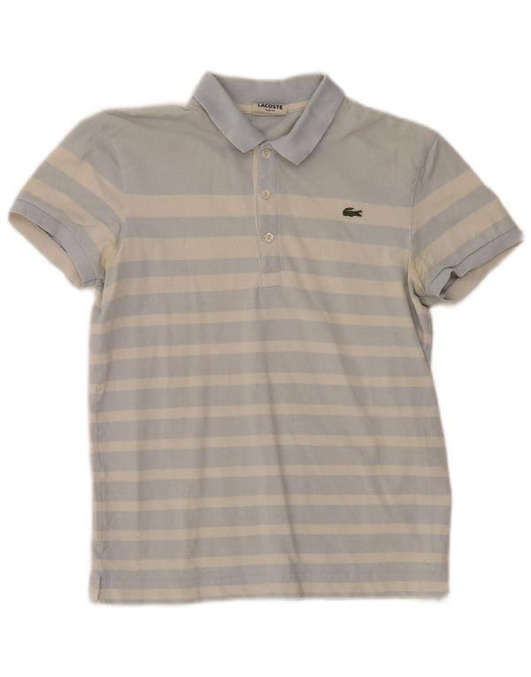 Lacoste muška uska polo majica veličine 2 XS, pamuk na plave pruge