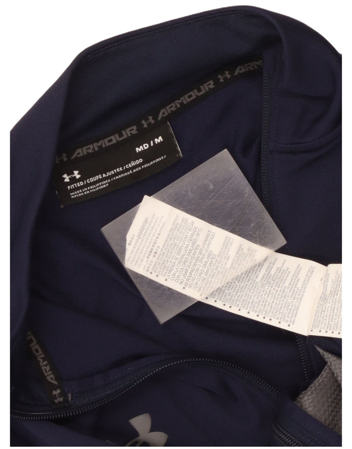 Under Armour ženska gornja jakna trenirke UK 12 srednje tamnoplavi poliester
