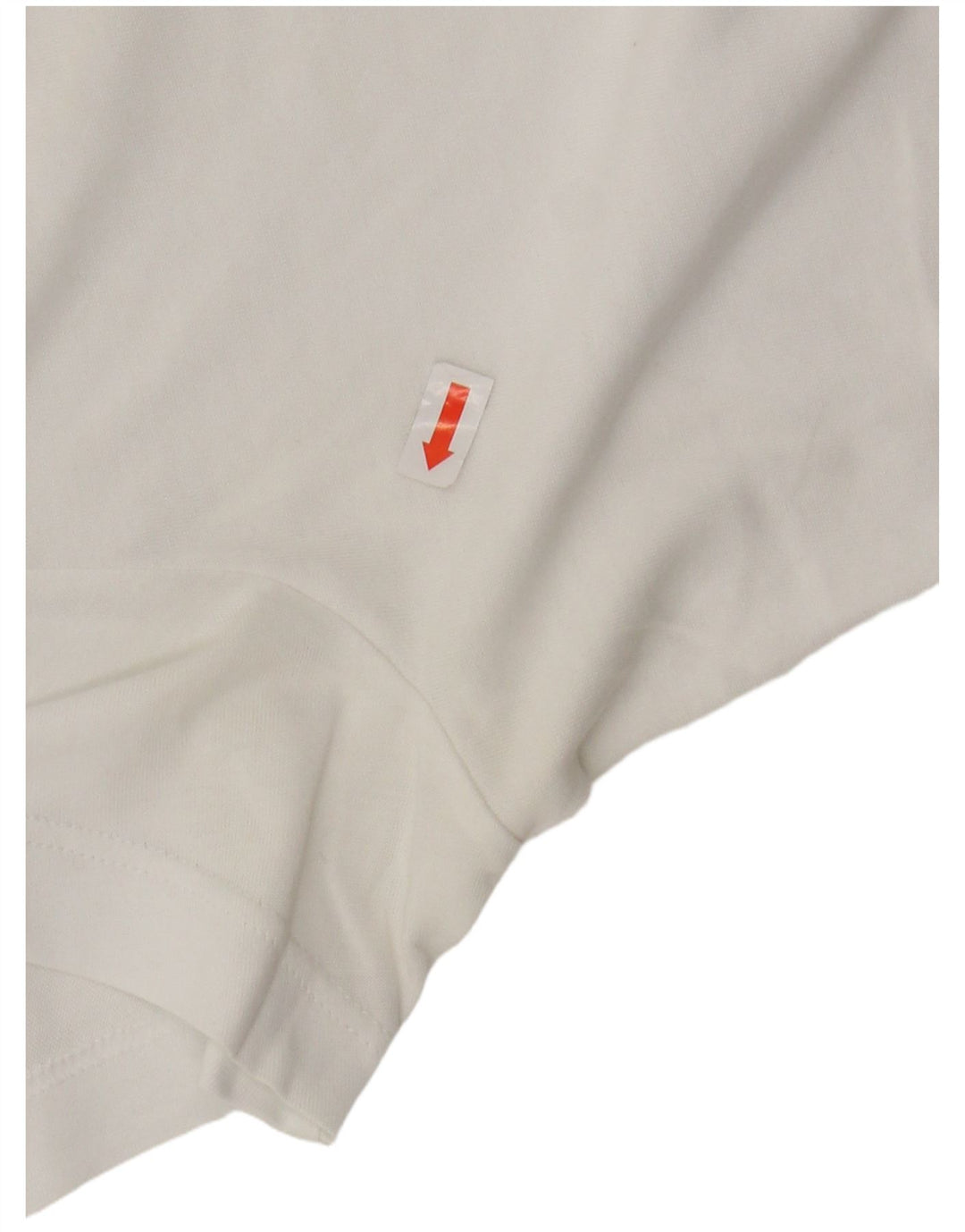 JACK WOLFSKIN Ženska grafička majica kratkih rukava UK 10/12 Srednje bijeli pamuk