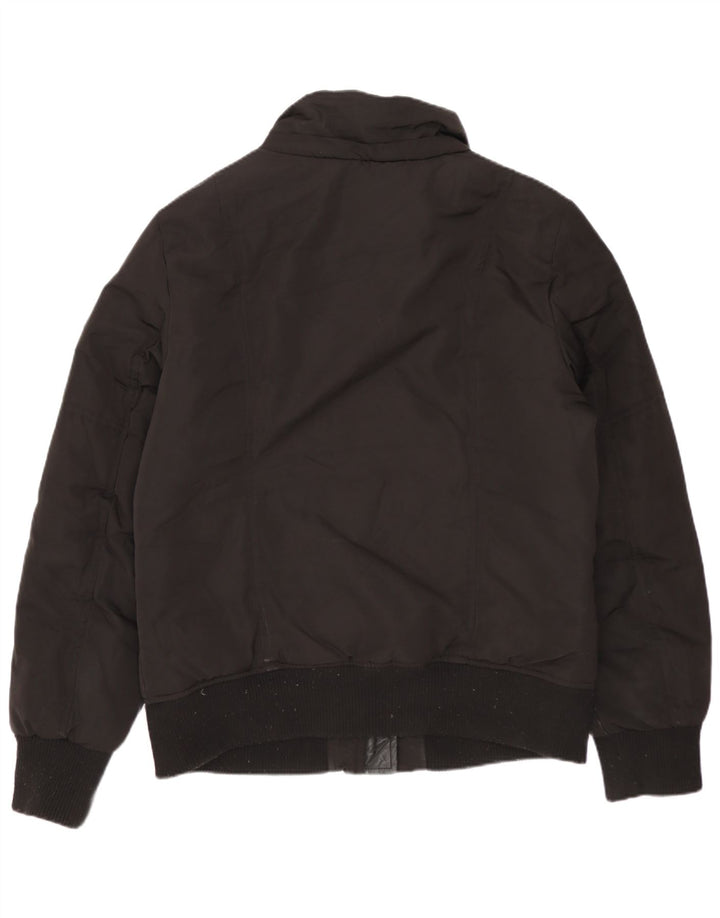 Dkny ženska bomber jakna UK 14 srednji crni poliester