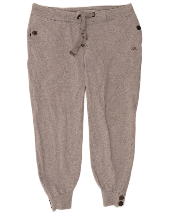 ADIDAS Ženska trenirka Hlače Joggers UK 16 Large Grey Flected Cotton