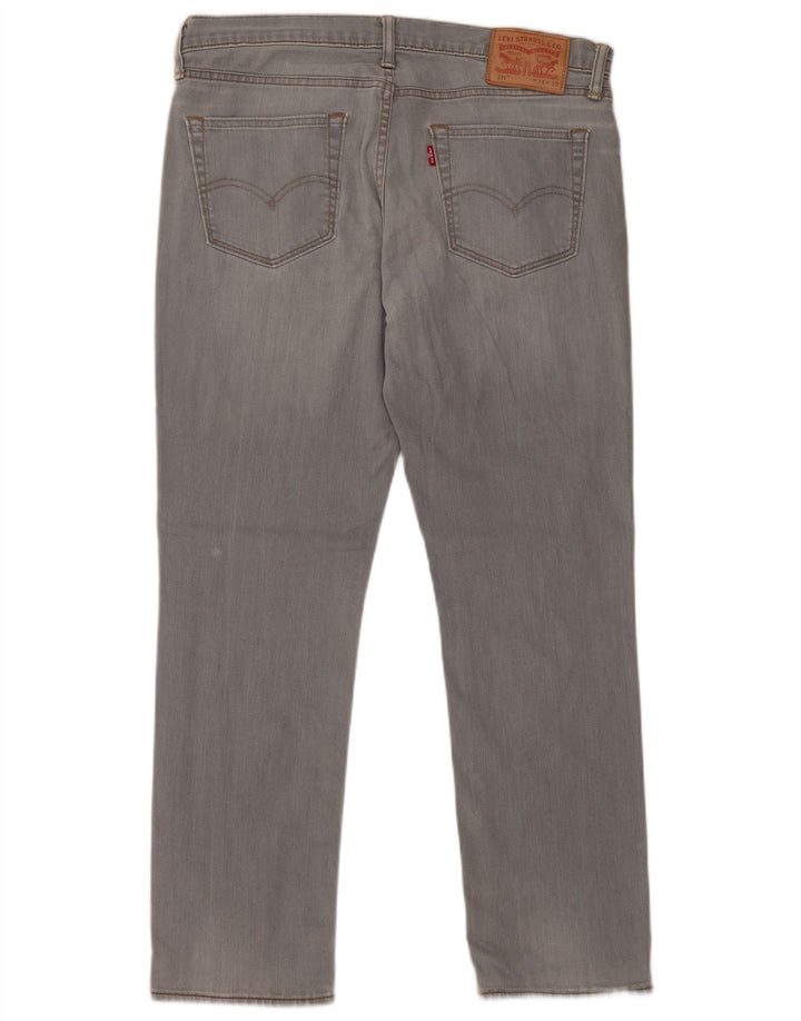 Levi's muške 511 uske traperice W34 L30 sivi pamuk