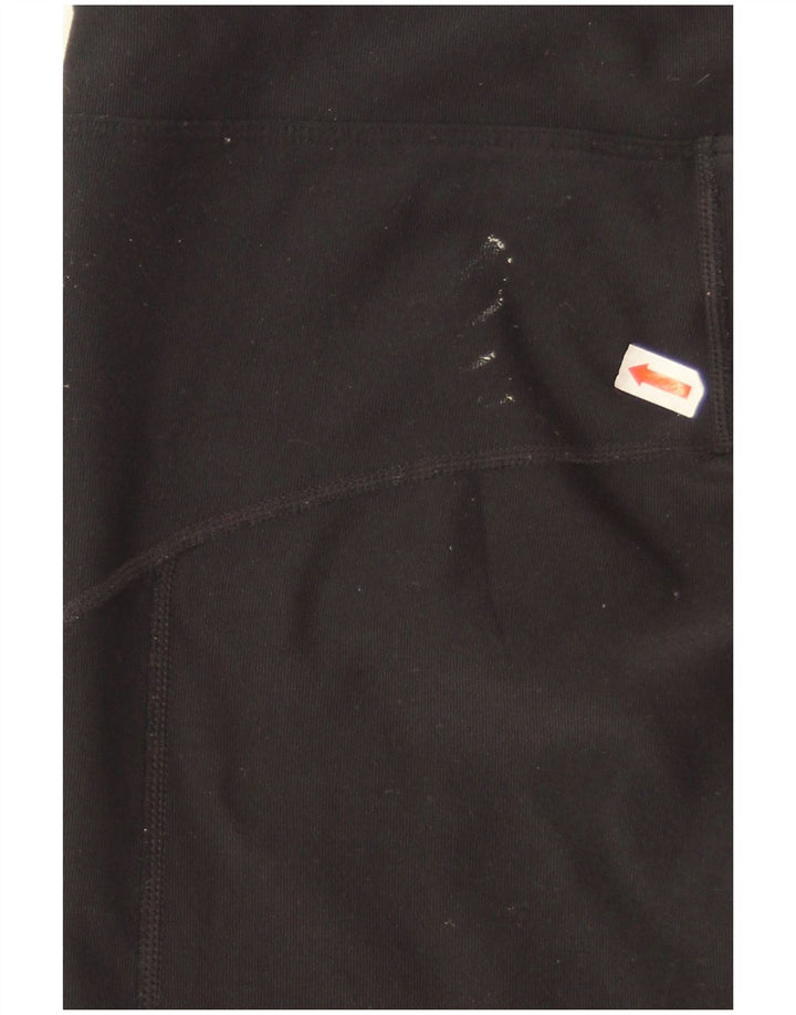 Nike Ženske Dri Fit Leggings UK 16 Veliki crni poliester