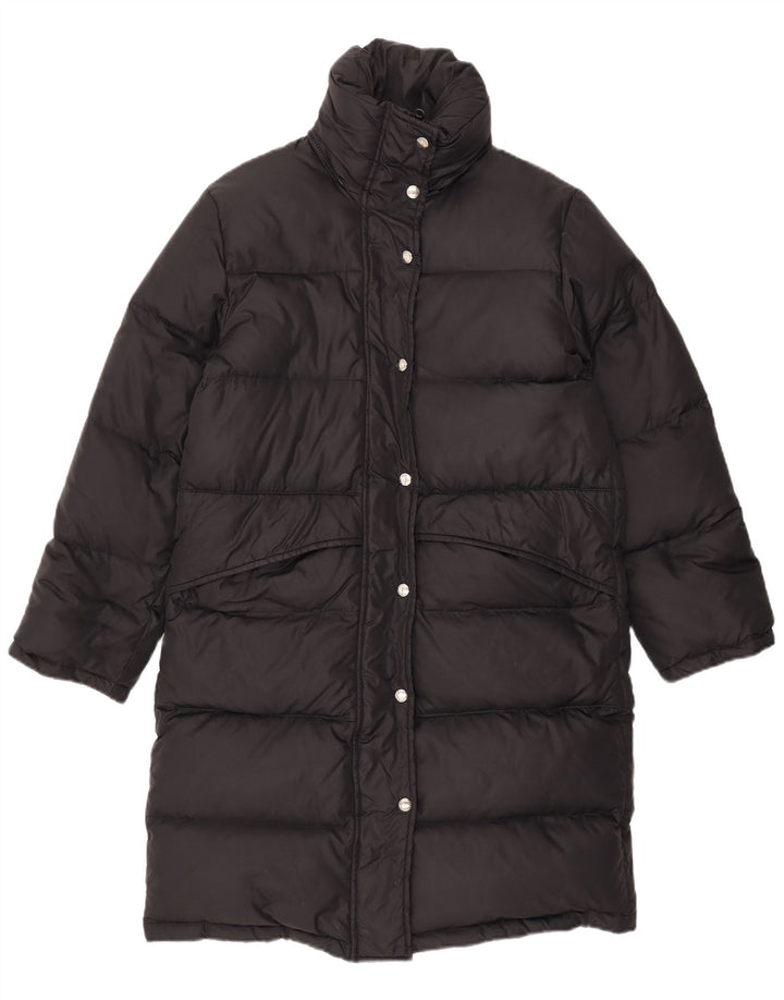 Replay ženski preveliki podstavljeni kaput UK 6 XS crni poliamid