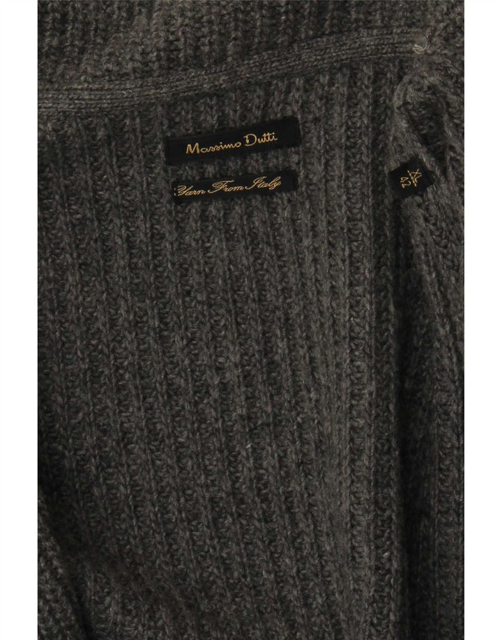 Massimo Dutti muški kardigan pulover XL sivi