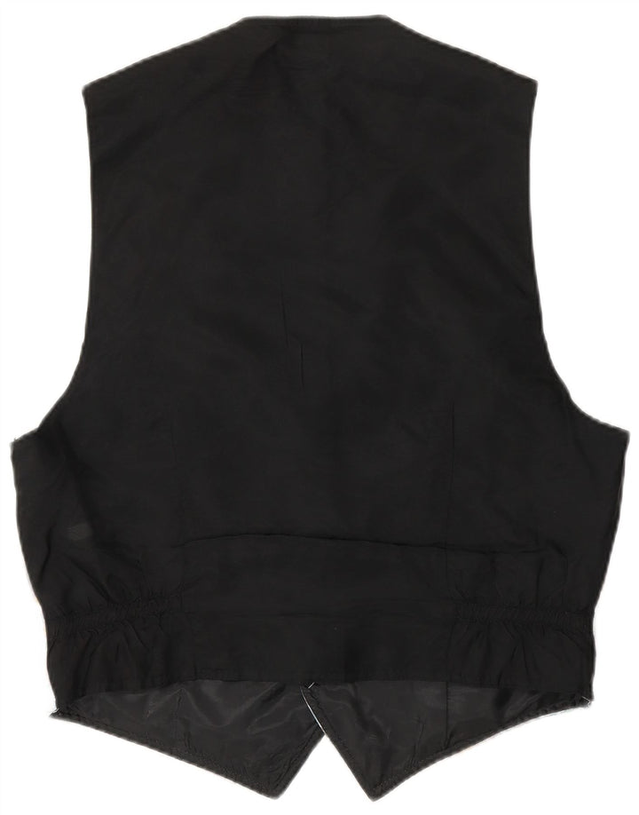 VINTAGE ženski prsluk UK 24 4XL Raznobojni paisley poliester