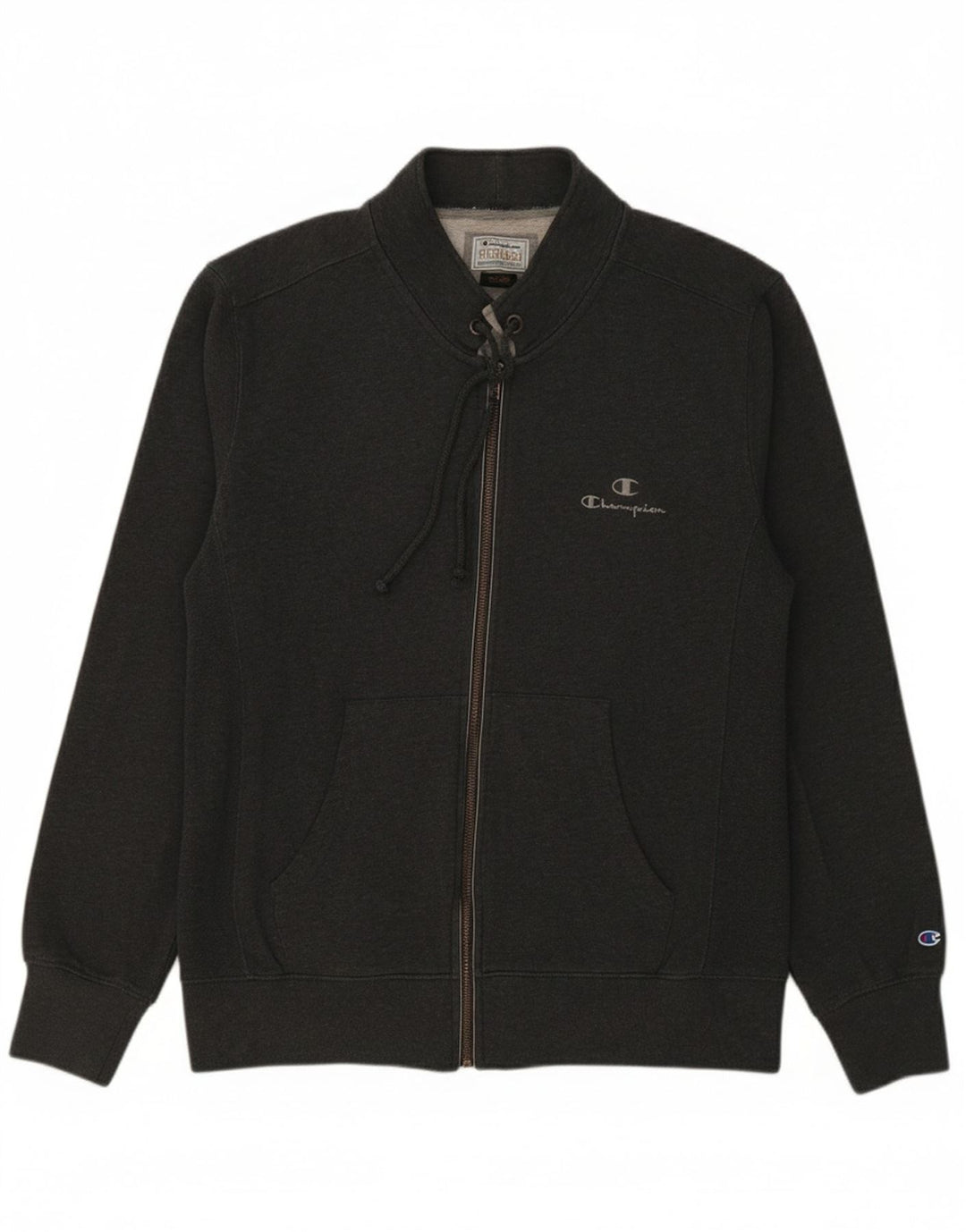 CHAMPION Mens Tracksuit Top Jacket Large Grey