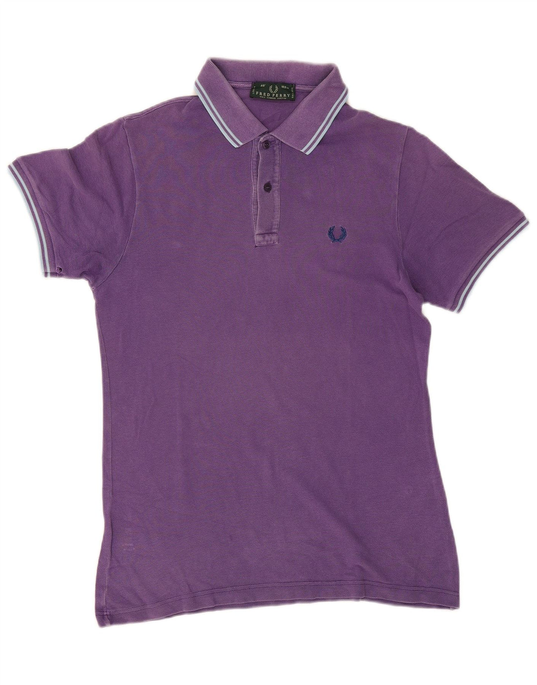 FRED PERRY Muška polo majica srednje ljubičaste pruge, pamuk