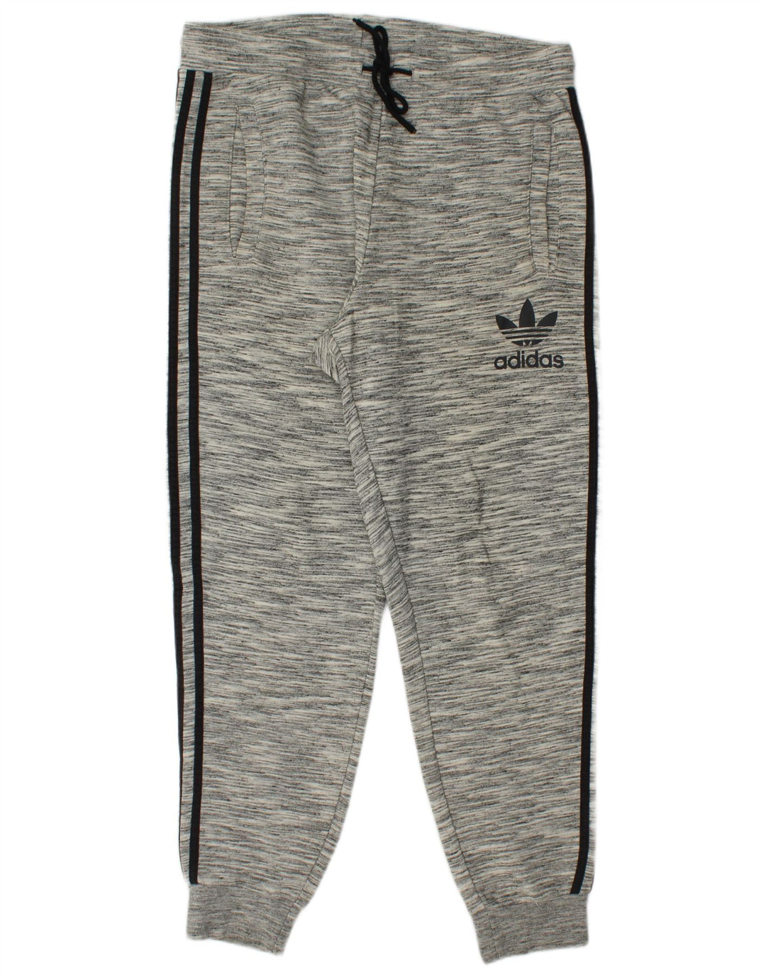 ADIDAS Muške trenirke Hlače Joggers Large Grey Pinstripe Pamuk