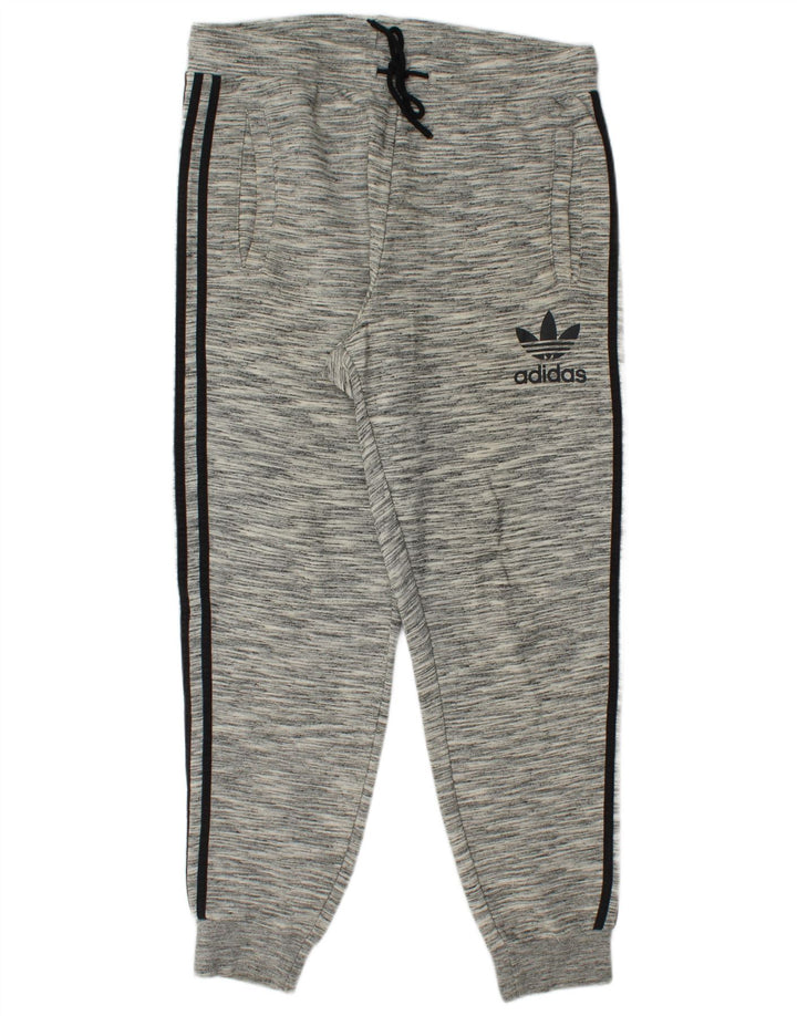 ADIDAS Muške trenirke Hlače Joggers Large Grey Pinstripe Pamuk
