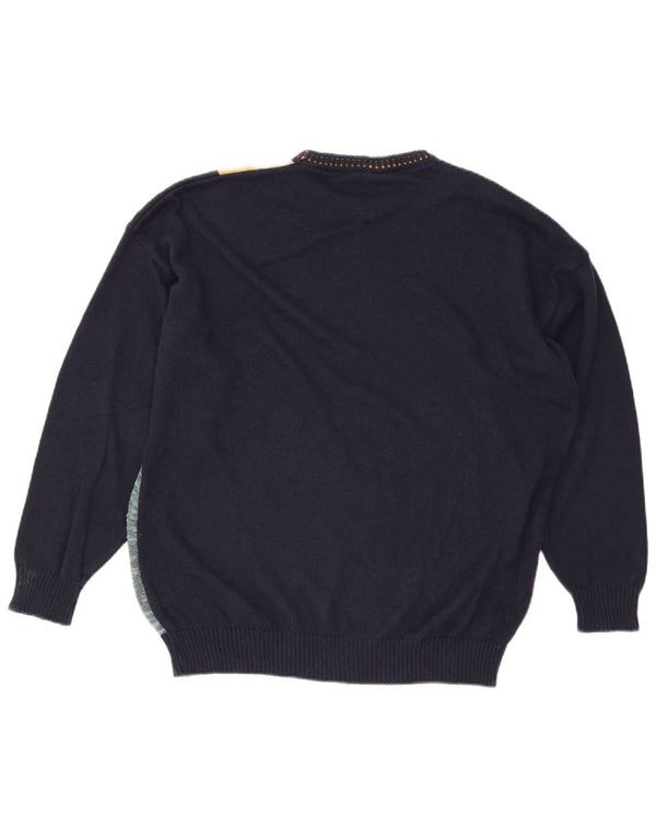 Signe Incognito Mens By C&A Veliki džemper s okruglim izrezom tamnoplavi