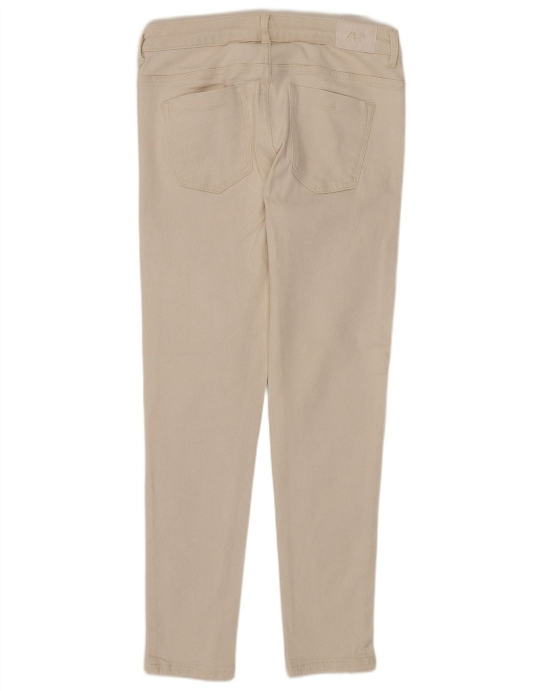 ZARA ženske uske traperice EU 40 srednje W30 L27 prljavo bijele