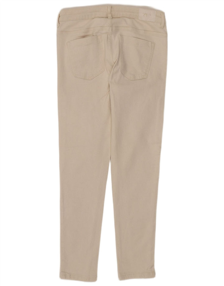 ZARA ženske uske traperice EU 40 srednje W30 L27 prljavo bijele