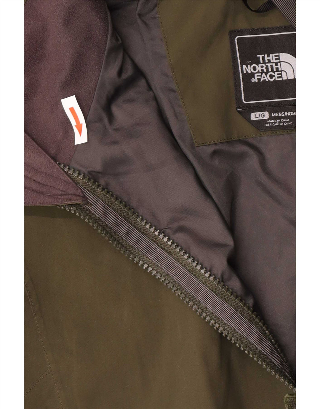 The North Face muška vjetrovka jakna UK 40 veliki zeleni najlon