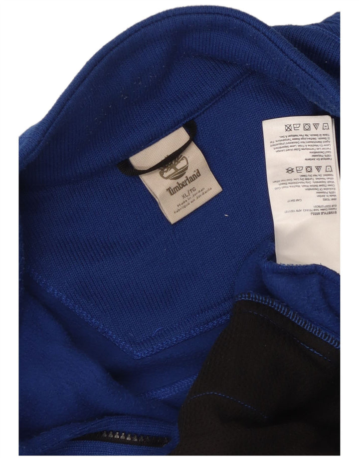 Timberland muška trenirka gornja jakna XL plavi poliester