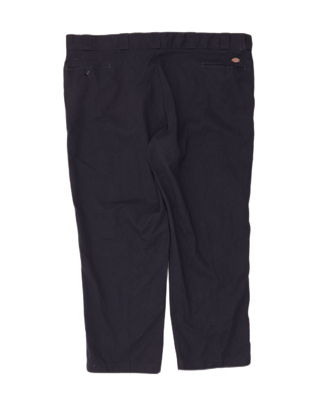 DICKIES Mens Flex Straight Chino Trousers W48 L30 Navy Blue Cotton Vintage Dickies and Second-Hand Dickies from Messina Hembry 