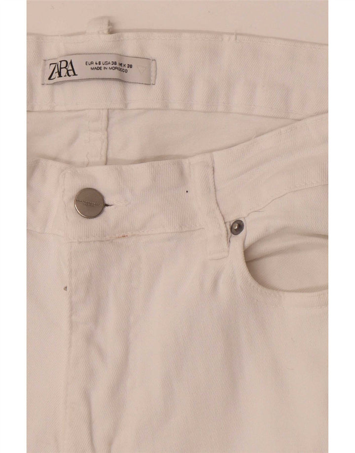 Zara muške uske traperice EU 46 XL W36 L30 Bijele