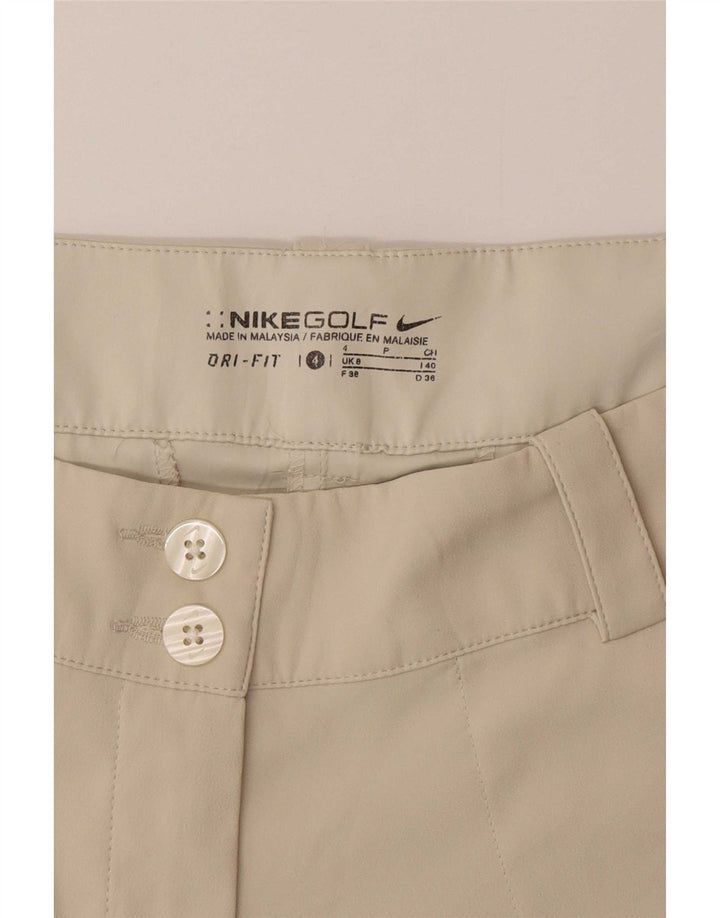 Nike muške Dri Fit Chino kratke hlače UK 8 male W30 bež poliester