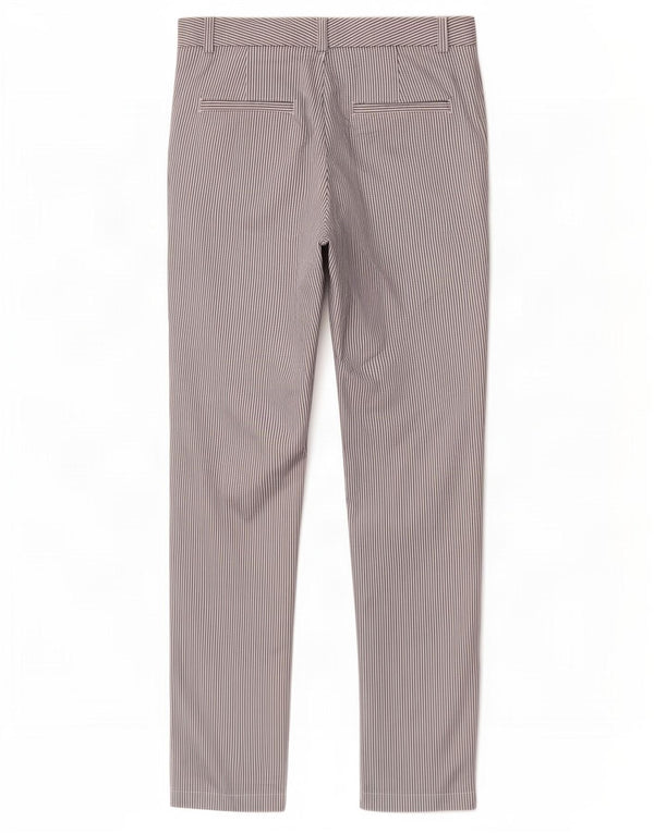 Marks & Spencer ženske chino hlače UK 12 srednje W30 L30 bijele pruge