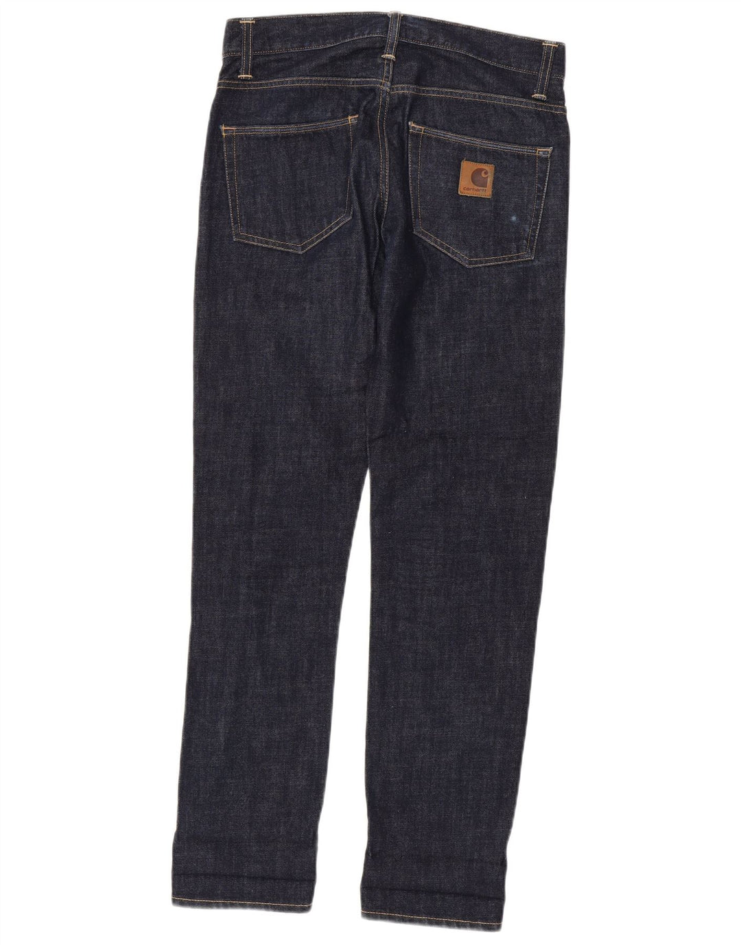 Carhartt muške uske traperice W30 L32 tamnoplavi pamuk