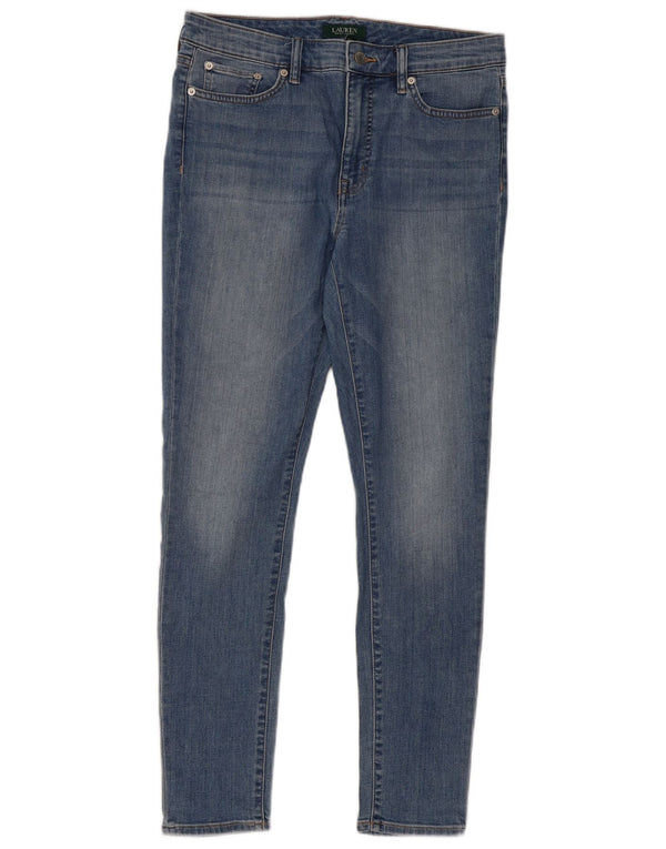 Ralph Lauren ženske uske traperice US 10 Large W32 L30 plavi pamuk