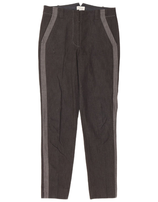 JIGSAW Ženske uske chino hlače UK 10 Small W30 L29 Black Colourblock