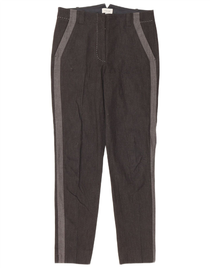 JIGSAW Ženske uske chino hlače UK 10 Small W30 L29 Black Colourblock