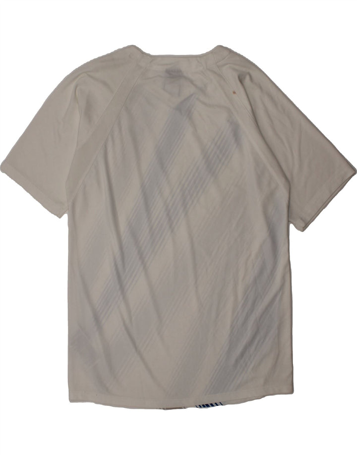 NIKE Boys T-Shirt Top 12-13 Years Large  White Colourblock Polyester Vintage Nike and Second-Hand Nike from Messina Hembry 