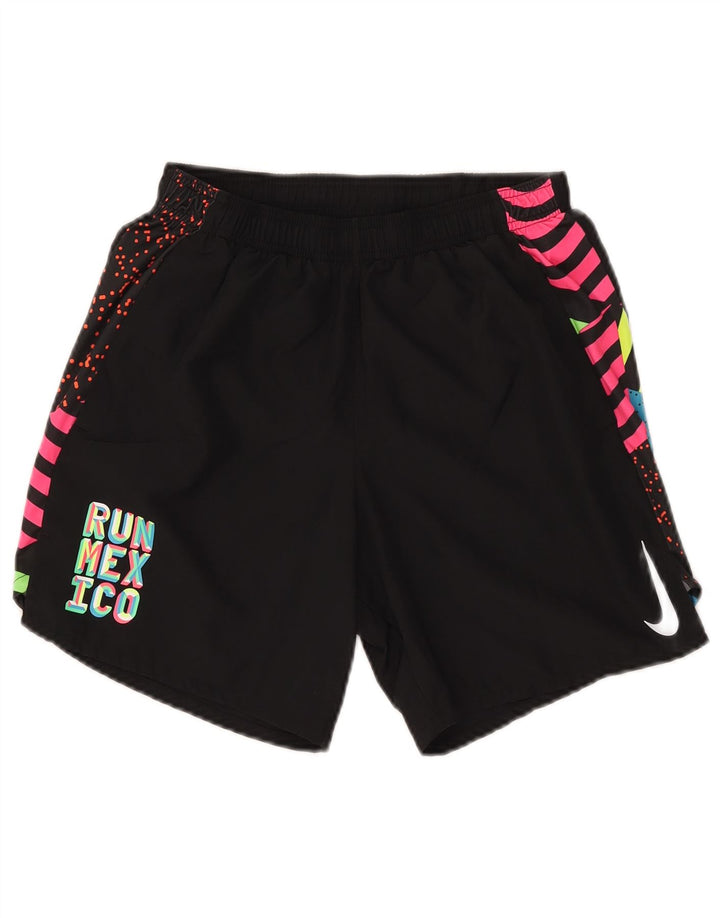 Nike Ženske Dri Fit Graphic Sportske kratke hlače Male crne