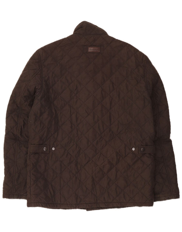 Barbour muška prošivena jakna UK 40 Large Brown