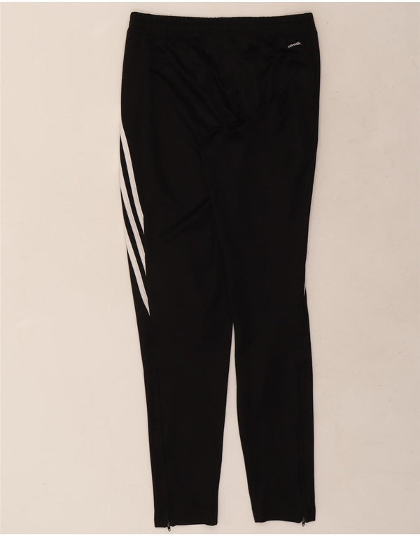 Adidas muške trenirke Climalite male crne poliesterske hlače