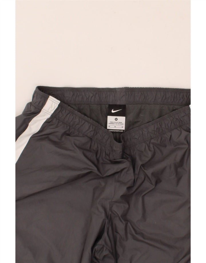 NIKE Mens Capri Tracksuit Trousers Medium  Grey Colourblock Polyester Vintage Nike and Second-Hand Nike from Messina Hembry 