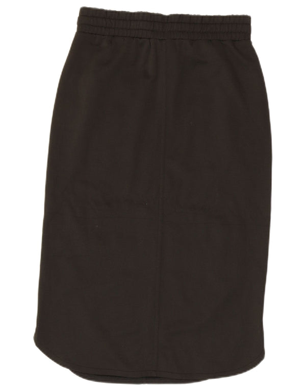 BENETTON ženska midi suknja mala W27 kaki poliester