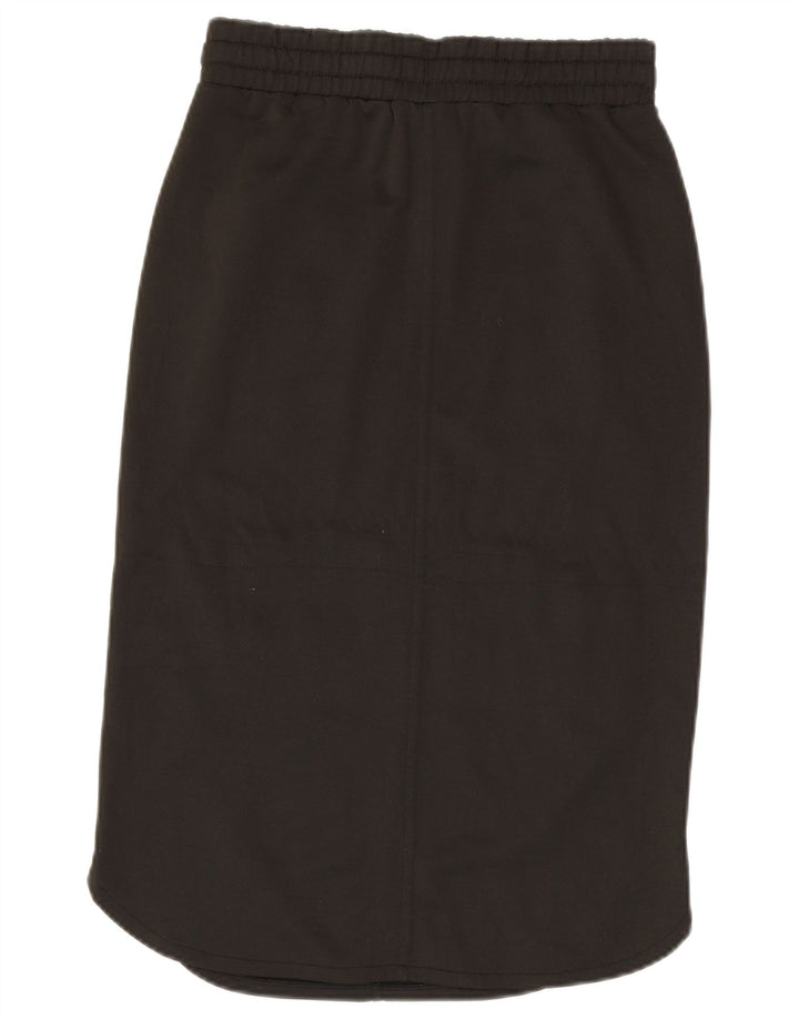 BENETTON ženska midi suknja mala W27 kaki poliester