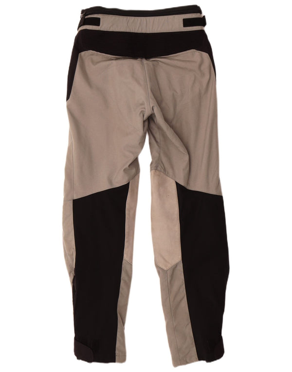 BMW MOTORRAD muške moto trkaće hlače W30 L32 poliester sive boje