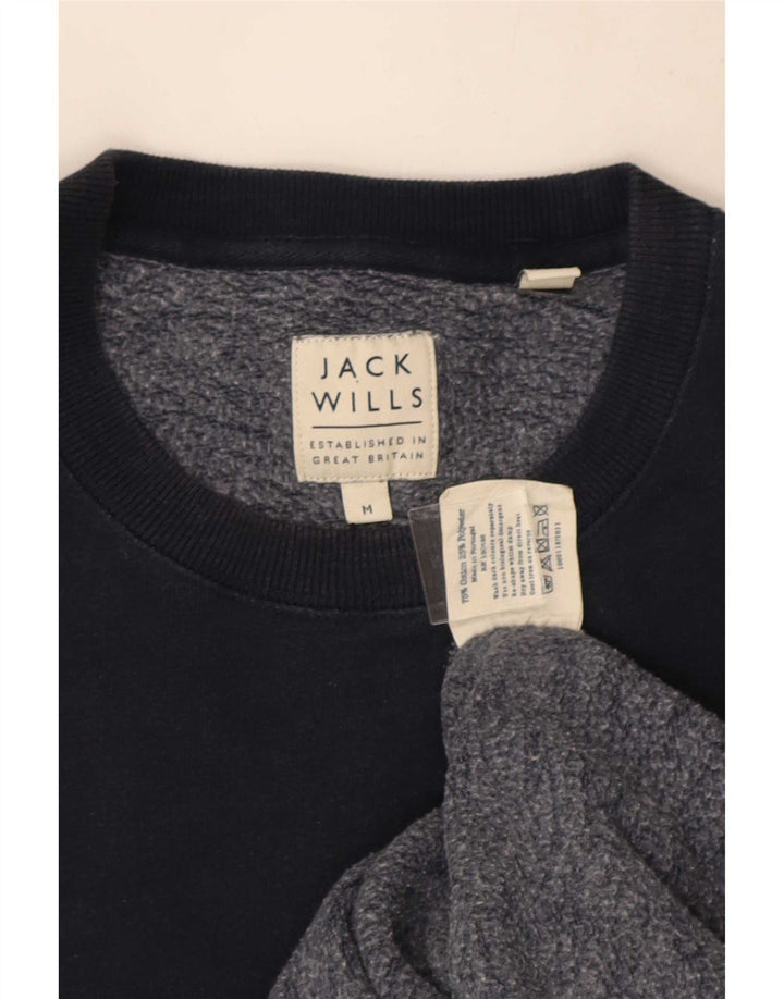 Jack Wills Muški džemper s trenirkom srednje plave boje, tamnoplavi pamuk