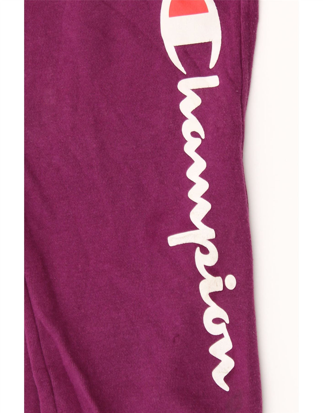 CHAMPION Ženske grafičke trenirke Hlače Joggers UK 18 XL Ljubičasti pamuk