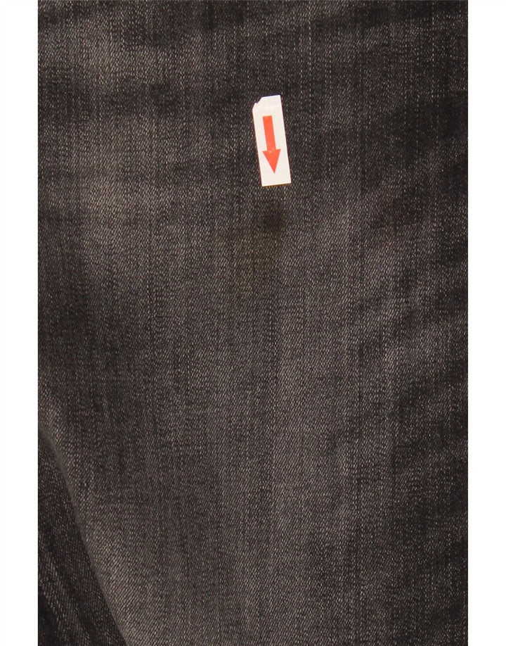 Jack & Jones muške uske traperice W30 L34 crni pamuk