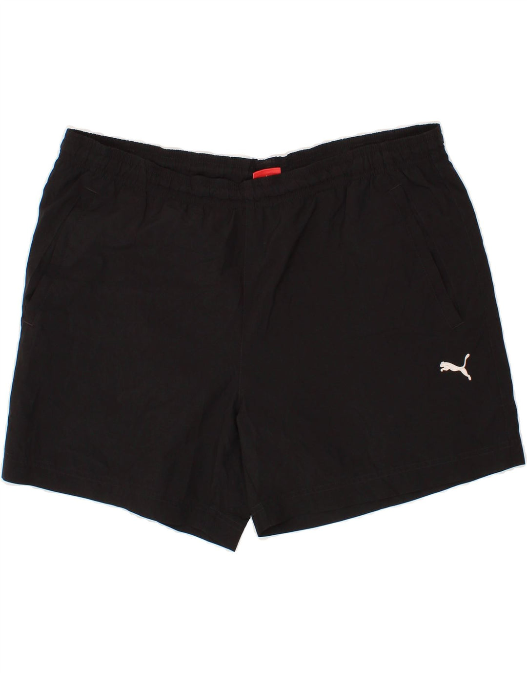 PUMA Mens Sport Shorts Large Black Polyester Vintage Puma and Second-Hand Puma from Messina Hembry 