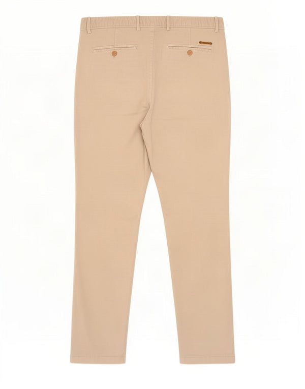 Massimo Dutti muške uske chino hlače EU 42 Large W32 L29 Bež