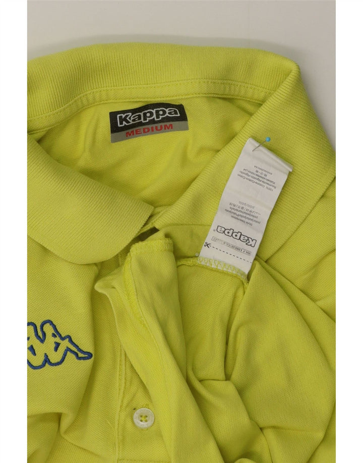 Kappa muška polo majica srednje zelene boje pamuka