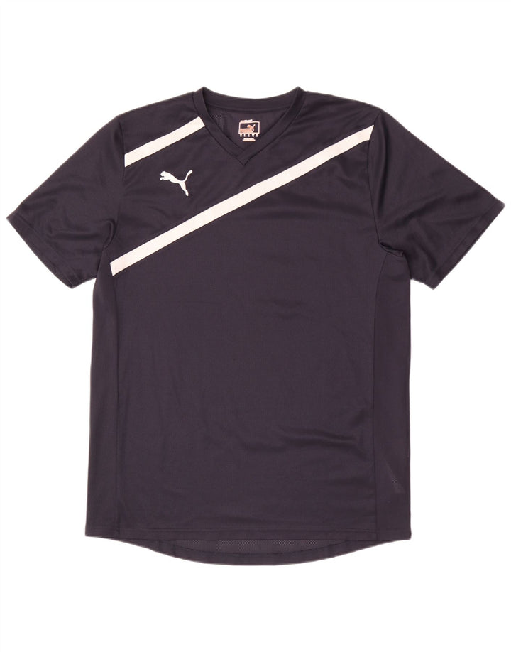 Puma muška majica kratkih rukava velika tamnoplava na pruge