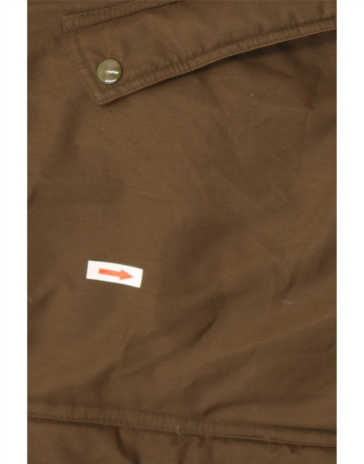 Vintage muška podstavljena jakna UK 42 XL smeđa