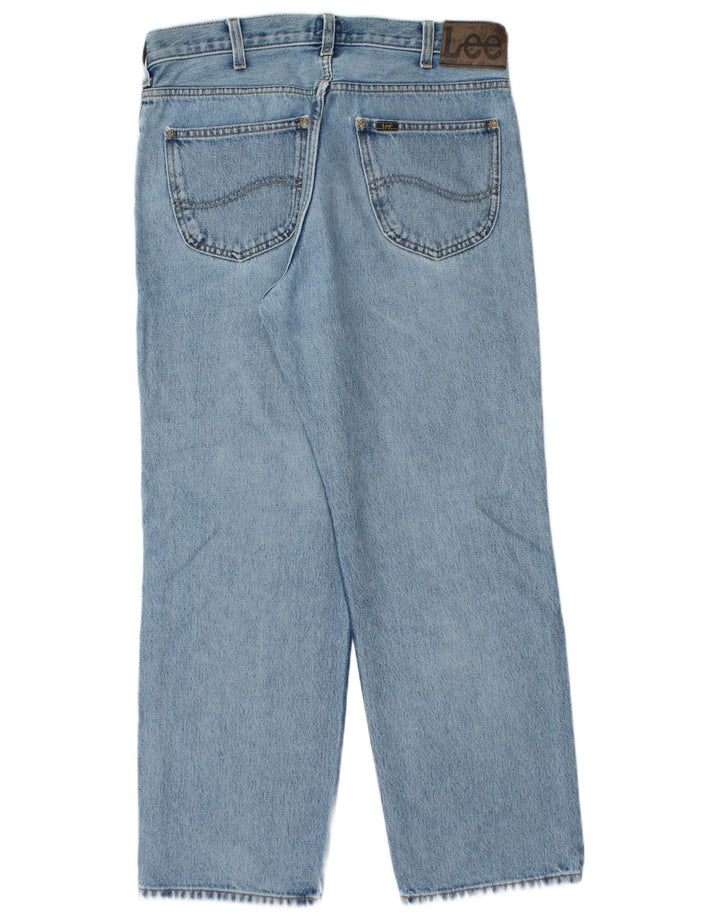 LEE muške Brooklyn udobne ravne traperice W36 L30 plavi pamuk