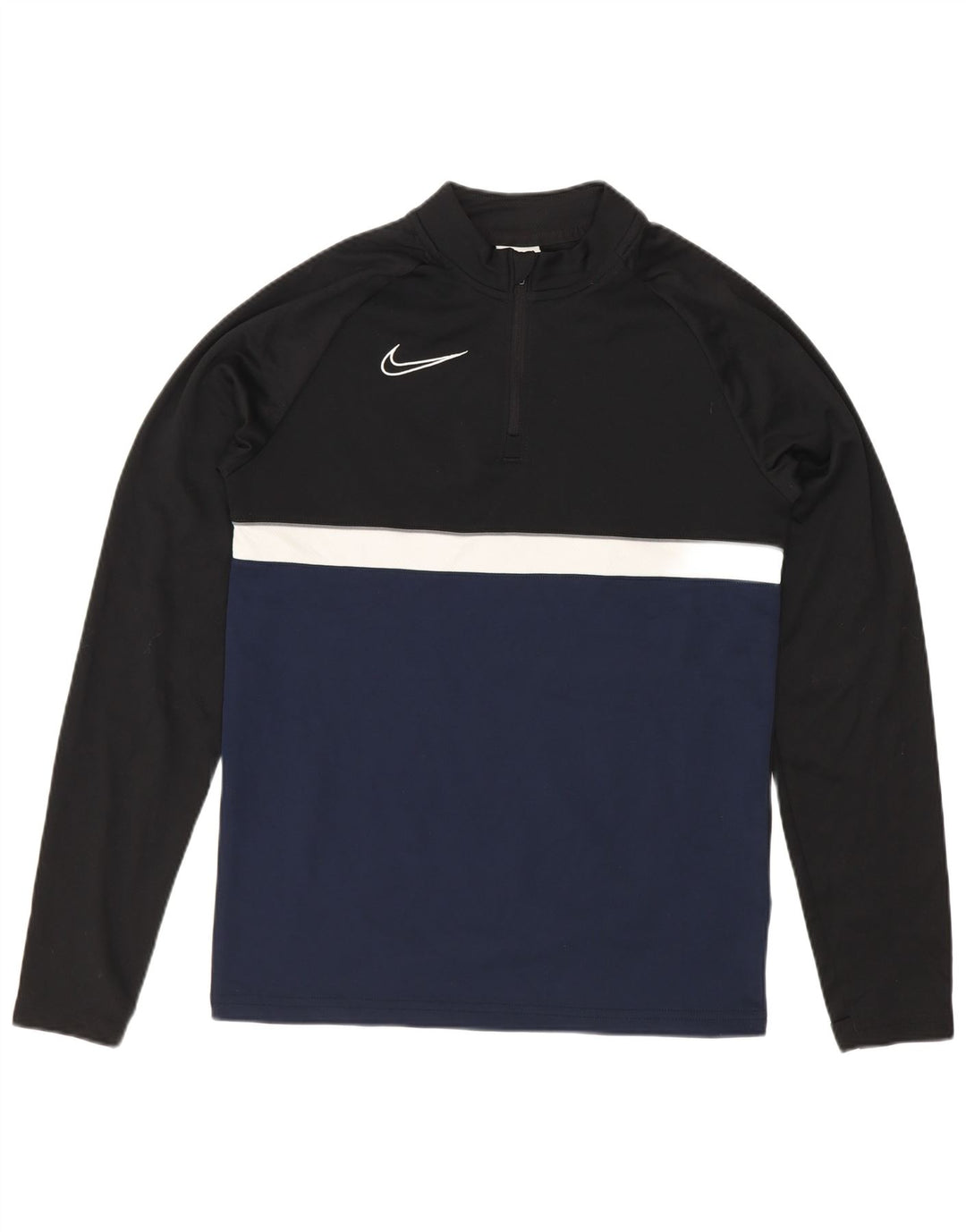 Nike Boys Dri Fit Pullover Trenirka Top 12-13 Years Large Black