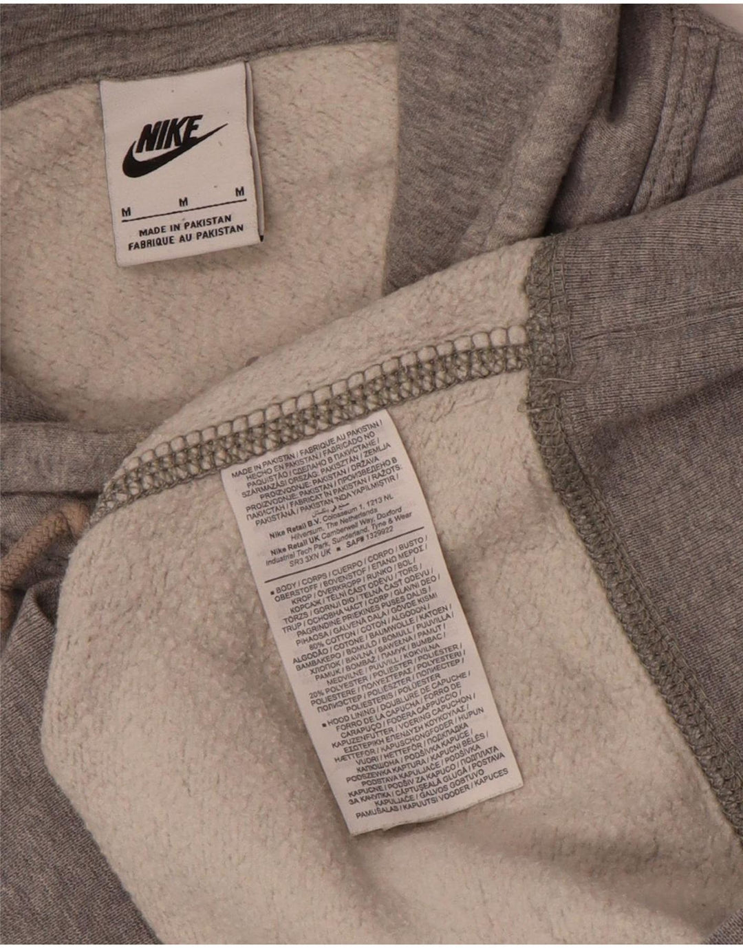 Nike muška majica s kapuljačom srednje siva